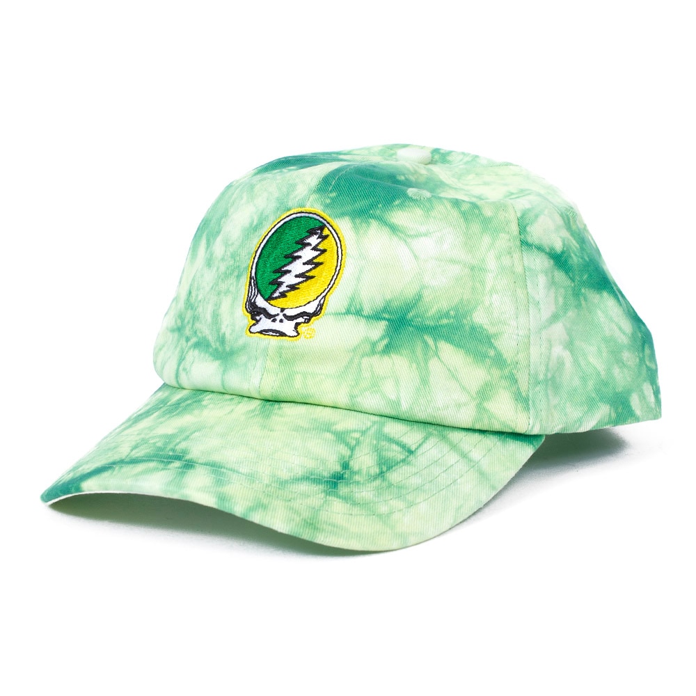 Ducks Spirit, Green, Curved Bill, Accessories, Unisex, Football, Class Trip, Tie-Dye, Grateful Dead, Steal ur Duck, Adjustable, Hat, 997235